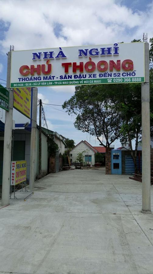 Motel Chu Thoong Cà Mau Exterior foto