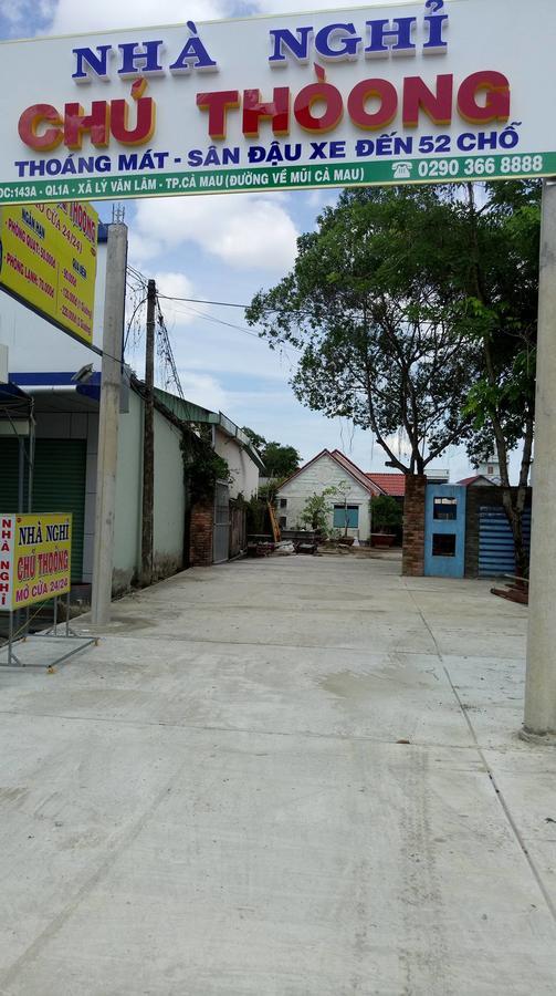 Motel Chu Thoong Cà Mau Exterior foto